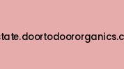 Tristate.doortodoororganics.com Coupon Codes
