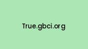 True.gbci.org Coupon Codes