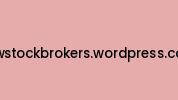 Trwstockbrokers.wordpress.com Coupon Codes