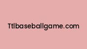 Ttlbaseballgame.com Coupon Codes
