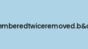 Twicerememberedtwiceremoved.bandcamp.com Coupon Codes