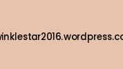 Twinklestar2016.wordpress.com Coupon Codes