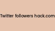 Twitter-followers-hack.com Coupon Codes