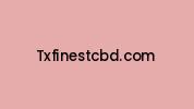 Txfinestcbd.com Coupon Codes