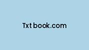 Txt-book.com Coupon Codes