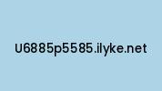 U6885p5585.ilyke.net Coupon Codes