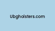 Ubgholsters.com Coupon Codes