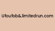 Ufoufoband.limitedrun.com Coupon Codes