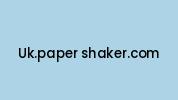 Uk.paper-shaker.com Coupon Codes