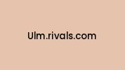 Ulm.rivals.com Coupon Codes
