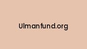 Ulmanfund.org Coupon Codes
