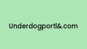 Underdogportland.com Coupon Codes