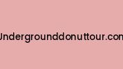 Undergrounddonuttour.com Coupon Codes
