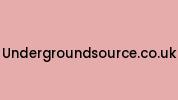 Undergroundsource.co.uk Coupon Codes