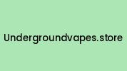 Undergroundvapes.store Coupon Codes