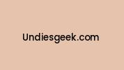 Undiesgeek.com Coupon Codes