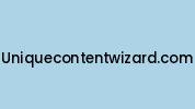 Uniquecontentwizard.com Coupon Codes