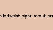 Unitedwelsh.ciphr-irecruit.com Coupon Codes