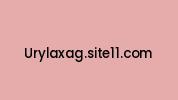 Urylaxag.site11.com Coupon Codes