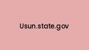 Usun.state.gov Coupon Codes