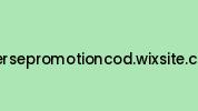 Uversepromotioncod.wixsite.com Coupon Codes