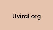 Uviral.org Coupon Codes