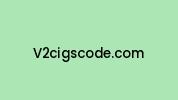 V2cigscode.com Coupon Codes