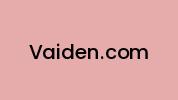 Vaiden.com Coupon Codes