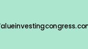 Valueinvestingcongress.com Coupon Codes