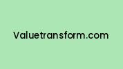 Valuetransform.com Coupon Codes