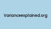 Varianceexplained.org Coupon Codes