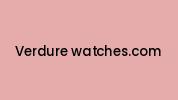 Verdure-watches.com Coupon Codes