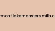 Vermont.lakemonsters.milb.com Coupon Codes