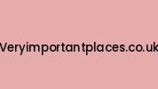 Veryimportantplaces.co.uk Coupon Codes
