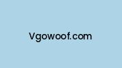 Vgowoof.com Coupon Codes