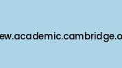 View.academic.cambridge.org Coupon Codes