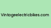 Vintageelectricbikes.com Coupon Codes