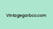 Vintagegarbco.com Coupon Codes