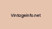 Vintageinfo.net Coupon Codes
