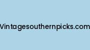 Vintagesouthernpicks.com Coupon Codes