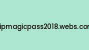 Vipmagicpass2018.webs.com Coupon Codes