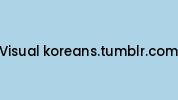 Visual-koreans.tumblr.com Coupon Codes