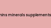 Vitamins-minerals-supplements.com Coupon Codes