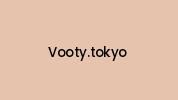 Vooty.tokyo Coupon Codes