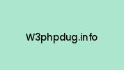 W3phpdug.info Coupon Codes
