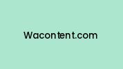 Wacontent.com Coupon Codes