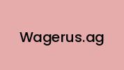 Wagerus.ag Coupon Codes