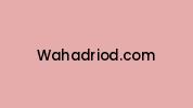 Wahadriod.com Coupon Codes