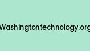 Washingtontechnology.org Coupon Codes