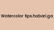 Watercolor-tips.habari.ga Coupon Codes